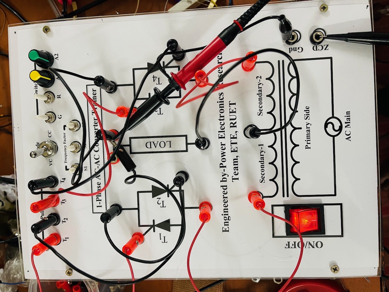 AC-AC Converter Trainer Made by Myself